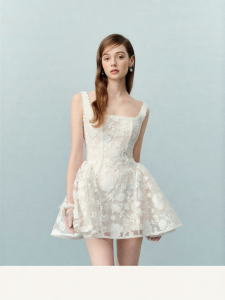 AIVEI | Celeb Favored Elegant Lace Strap Dress