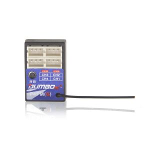 Bộ Thu Tín Hiệu Mini DUMBORC 4CH-10CH 2.4G 4.8-10V Có Chức Năng Trả Tín Hiệu Điện Áp Cho Bộ Phát X6 DDF-350 Tương Thích Với Xe Điều Khiển Từ Xa Thuyền Xe Tăng