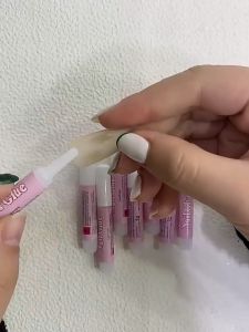 OFM-K185 Lem Kuku Cair Kecil Tahan Lama Nail Glue / Lem Kuku Palsu Mini Fake Nails Glue Nail Art
