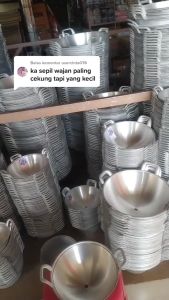 BISA COD Wajan cekung alumunium no 16 Katel Cekung termurah terlaris penggorengan