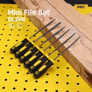 Deli ตะไบชุด ตะไบ ชุด 6/10 ชิ้น ชุดตะไบ เพชรแกะสลักเครื่องมือหัตถกรรม ไฟล์แบบเข็มชุด ชุดตะไบขัดเหล็ก ตะไบอเนกประสงค์ ตะไบพลาสติก ตะไบโลหะ ตะไบ เครื่องมือ เครื่องตะไบโลหะ - Lazada