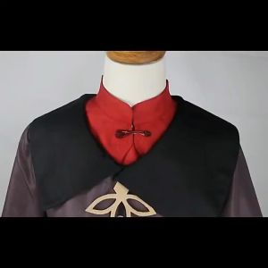 Game Genshin Impact Hu tao Cosplay Costume Uniform Wig Chinese Style Halloween Carnival Party