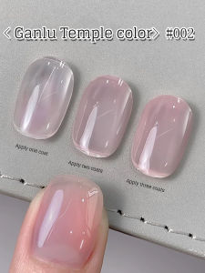 MIANEL 1-24pcs12ML White Water Ice Clear Nude Gel Nail Polish 2025 White Jelly Pure Desire White Nails Clear Nails Summer Nai