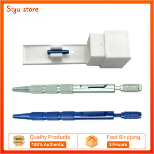 Sapphire Hair Implanted Pen Hair Transplant Pen Hair Implant Tool for Eyebrow Beard Implanting Stainless Titanium Handle 1set