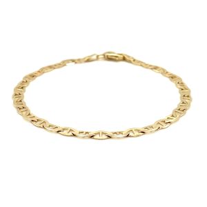 Nathalias NY สร้อยข้อมือมาริเนอร์ลิ้งค์ ทองคำแท้ 14K ขนาด 4.50 mm (Pre order 10-12 days)