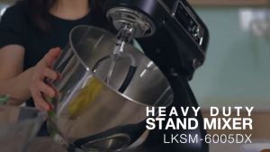 Lebensstil/Kenwood 6L/3.5L Stand Mixer | LKSM-6005DX HMP54.000SI (DC Motor Kitchen Machine Food Processor Blender Grinder Chopper Dough Mixer Pengadun Berdiri 立式攪拌機)