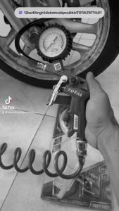 12bar Đồng hồ đo bơm xả áp suất khí siêu nhanh TOTAL TAT11601