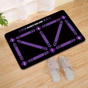 VIKAMA Football Practice Training Mat Portable Non Slip Rug For Indoor Gym Office Retro Home Decor Floor Carpet