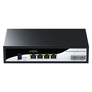 LIANGUO | Ethernet Switch 2 Fiber 4 Electric Ports