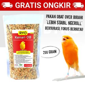 RYO KENARI OB Pakan Burung Kenari OB Penurun Over Birahi Kenari