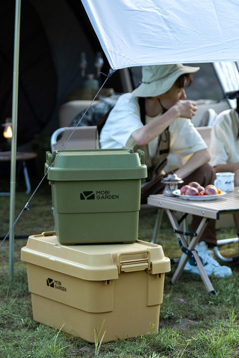 MOBI GARDEN Hộp Đựng Đồ Hộp Đựng 20L 50L Ngoài Trời Trong Nhà | Lazada.vn