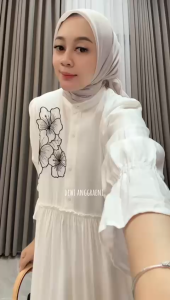 NEW DRESS MAHARANI DRESS BUNGA DRESS SUSUN DRESS BUSUI BUMIL