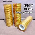 1 Slop Isolasi Daimaru Kecil Bening isi 12 Rol ( Super Tebal ). 