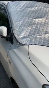 ผ้าเคลื่อนที่หน้ารถยนต์ ผ้าเคลื่อนที่รถยนต์ ผ้าเคลูมรถ บรรทัดความร้อน ผ้าบังแดดหน้ารถ สะท้อนความร้อน ขนาด: 148x110 สม. ผ้าเคลื่อนที่หน้ารถ ผ้าบังแดดสำหรับรถยนต์ บังแดดหน้ารถ ม่านบังแดดรถยนต์ ที่บังแดดรถยนต์ บังแดดกระจกหน้าร�