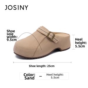 Josiny | New Spring Easy-Wear Elevating Half Slip-On Shoes