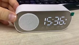 COD Ashibo Speaker Portable Bluetooth 5.0 Alarm Clock Radio 500mAh - Z7 / speaker alarm clock digital radio murah berkualitas model tren jaman now paling bagus terlaris terbaru wireless lampu led jam meja desain moderen unik terbaik elegan paling topviral