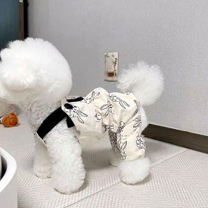 Quần Legging Mỏng Mùa Hè Cho Chó Teddy Bichon Pomeranian Yorkie Quần Bốn Chân Cho Chó Cưng Nhỏ Thương Hiệu Pet Beibei