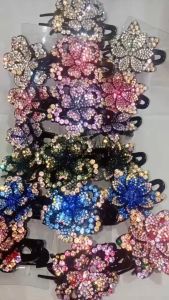 [2 PCS] JEPIT RAMBUT KOREA SANGGUL WANITA MOTIF BUNGA ELEGAN ORIGINAL INPORT TERBARU