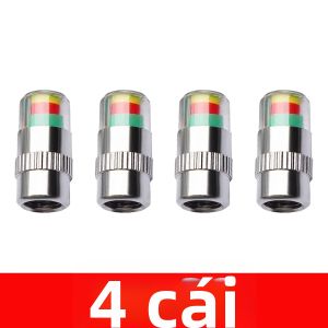 Nắp Van Cảnh Báo Giám Sát Áp Suất Lốp Xe PINMOAP - Nắp Cảnh Báo Phát Hiện Để Giám Sát An Toàn Lốp Xe