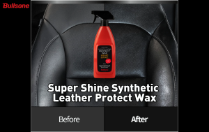 Bullsone Super Shine Synthetic Leather Protectant Wax Spray (600ml)