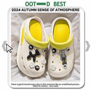 LiShops มาใหม่ รองเท้าแตะหัวโตแบบสวม พื้นหนาสีสวยมาก ราคาไม่แรง รุ่นนี้น้ำหนักเบาสวมใส่สบาย สีสันน่ารักละมุน ฟรีตัวติดการ์ตูนน่ารักๆ ใครชอบสีไหนจิ้มเลย