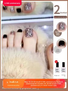 MONLEYTA | New 2025 Fast-Drying Long-Lasting White Nail Polish For Women Cherry Red Color Summer Popular Foot Nail Care Easy To Apply