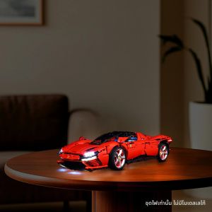 ชุดไฟ LED ไคกลาริงเหมาะสำหรับเลโก้ เฟอร์รารี่ เดย์โทนา เอสพี 3 42143 บล็อกตัวต่อโคมไฟตกแต่งไม่รวมรุ่น