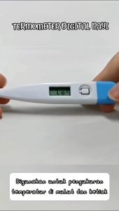 Termometer Thermometer Digital Alat Ukur Suhu Badan Bayi Anak Kids Baby Mom Ibu