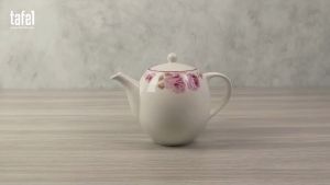 Teko Keramik Pink Rossie 1 liter