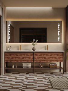 DIPURUI | Natural Luxury Dual Sinks Bathroom Vanity