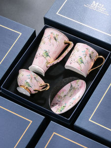 Meidao Coffee Cup High-End Exquisite Bone China Large Capacity Mug Designer Model Afternoon Tea Cup Set