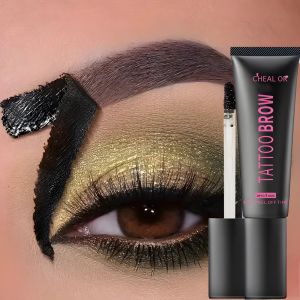 Thuốc Nhuộm Mày Dạng Xăm Không Thấm Nước Có Khuôn Mẫu - Màu Mày Bán Vĩnh Cửu Giữ Được Đến 3 Ngày Dễ Sử Dụng 15ml Kích Thước Đầy Đủ