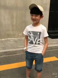 227IENENS 4-11T Kids Boys Shorts Denim Pants Causal Trendy Boy Bermudas Shorts Children Clothes