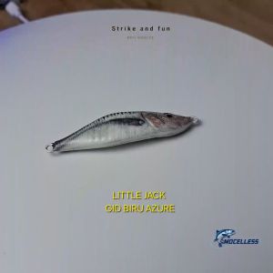 metal jig umpan jigging full GID 40 60 80 gram bionik realistik little jack