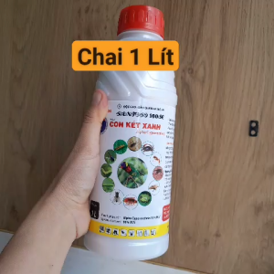 Santoso 100SC Hiệu Con Két Xanh Chai 1 Lít  - Tên cũ Vẹt xanh chuyên diệt trừ kiến ruồi vàng bướm côn trùng bọ cánh cứng