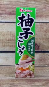 Yuzu Kosho House Nhật Bản 40G – Tuýp Sốt Muối Ớt Xanh Yuzu Cay Thơm Dùng Chấm Gyoza Mì Ramen