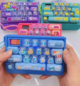 Đồ Chơi Máy Chơi Game Bàn Phím Đẩy Nhanh Thử Thách Đẩy Nhanh Phối Hợp Tay Mắt Cho Trẻ Em