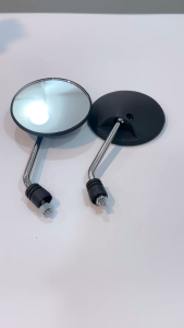 Gương chiếu hậu tròn - chân 8li thuận - Gắn cho các xe SYM ATILA/ VESPA - bền chắc cứng cáp