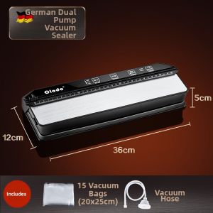 Olodo | Dual Pump Vacuum Sealer Home Commercial Automatic