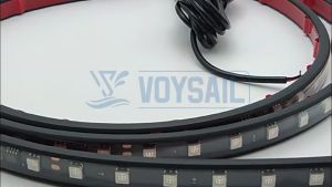 High Quality Waterproof Led Light For Truck 12v 24v Warning Striplight Colorful Running Strip Atmosphere Lamp