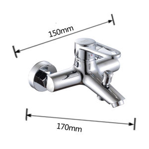 YYBAIO | Cold and Hot Dual-Use Shower Faucet Set Adjustable Height