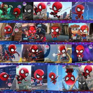 Hottoys Spider-Man Back-to-School Season HT Hero Return Cosbaby Parallel Universe Hero Expedition Hand-Held Soldier