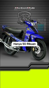 Decal Fullbody Stiker Striping Variasi Motor Yamaha Vega / F1zr Old 1997-2005 Grafis RoadRace Edition