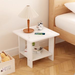 APTO Nordic Small Table Sofa Small Apartment Coffee Table for Living Room Rental House Bedside Shelf