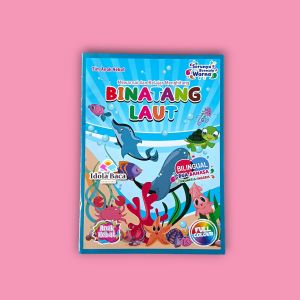 Buku Anak Hebat Mewarnai HVS Bilingual Full Colour -TAH
