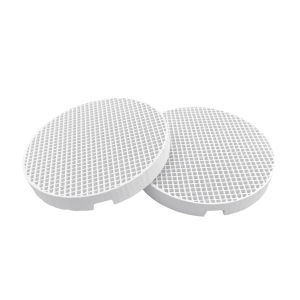2Pcs New Dental Lab rounded Honeycomb Firing Trays with 20 Zirconia Ceramic Pins Dental Technician Supplies