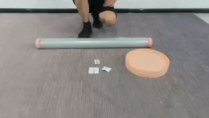 Tempat Boneka Tabung Resleting Bucket Anti Debu Premium Tabung Kapasitas Besar Desain Rumah Boneka