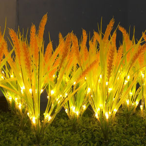 Solar Lampu Dekorasi Taman Flower Light / Lampu Taman Jalan Tenaga Surya LED Solar Light Warm White