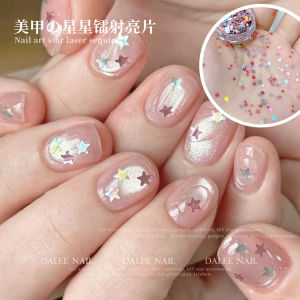 Cute Little Star Glitter Nail Decorations Simple Elegant Star Sugar Design Perfect for DIY Nail Art And Beauty Tools