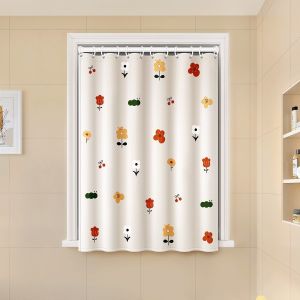 Waterproof Lightproof Anti-peek No-drill Curtains